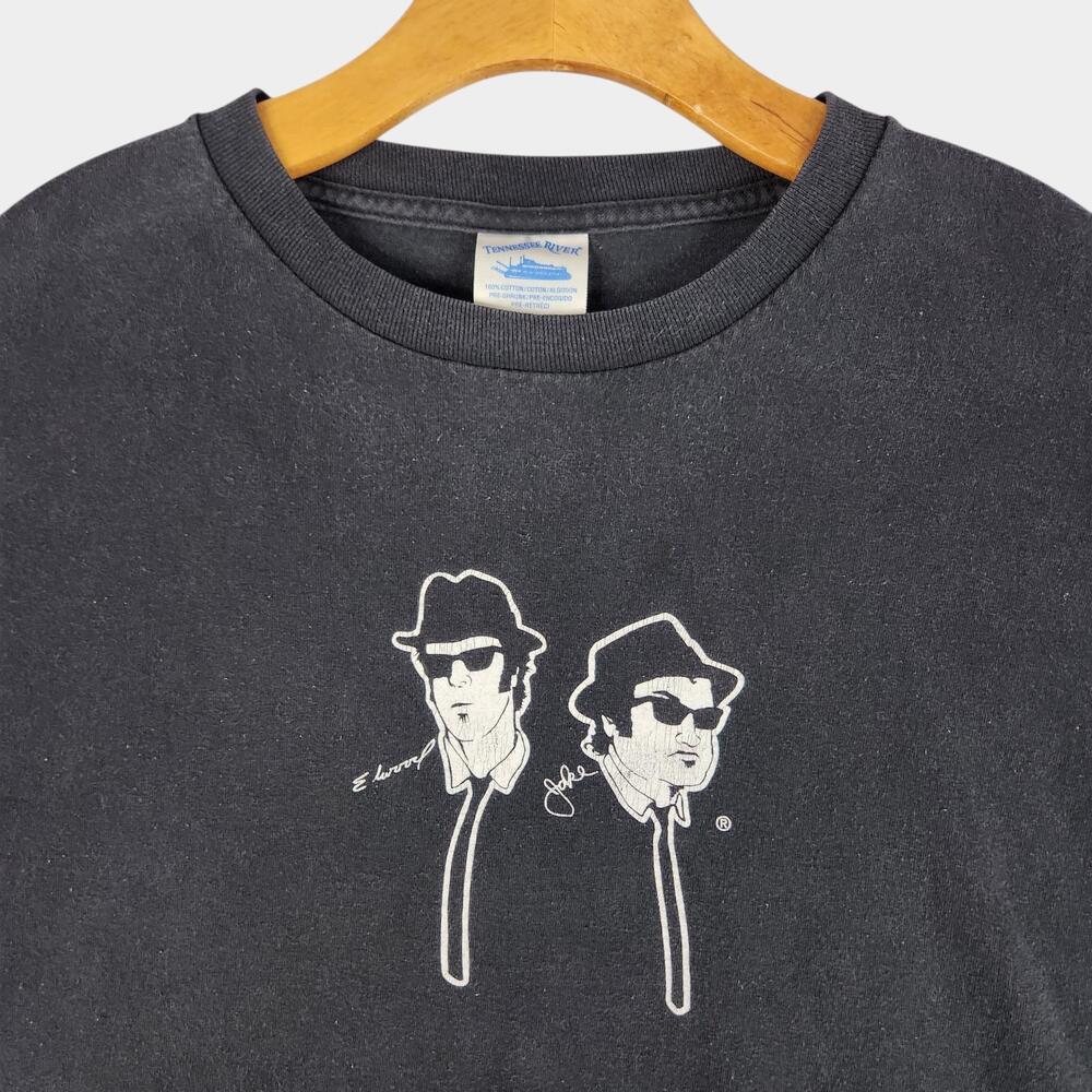 Vintage Blues Brothers House Of Blues Shirt Mens 2XL Black Mission From God Y2K